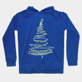 Christmas Trees Pattern Hoodie